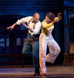 Brandon Victor Dixon and Audra McDonald dance their hearts out in Shuffle Along.