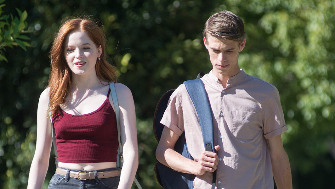Colin Ford and Ellie Bamber