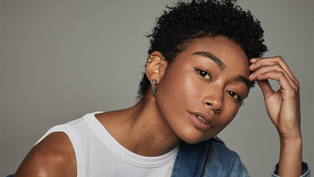 YOU star Tati Gabrielle took NYFW by storm thanks to this trio of