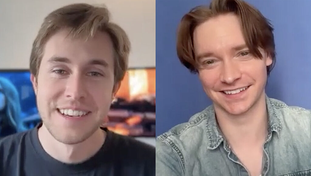 Freddy Macdonald and Calum Worthy