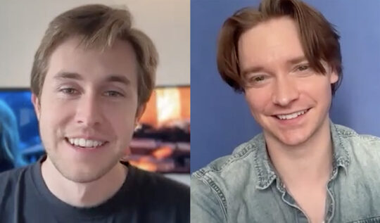 Freddy Macdonald and Calum Worthy