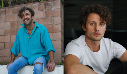 Sam Hayes and Michael Vlamis