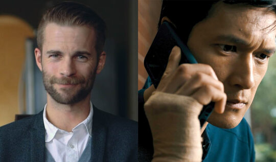 Chris Hartwell and Harry Shum Jr.