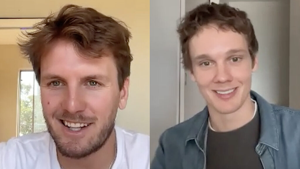 Spencer King and Hunter Doohan