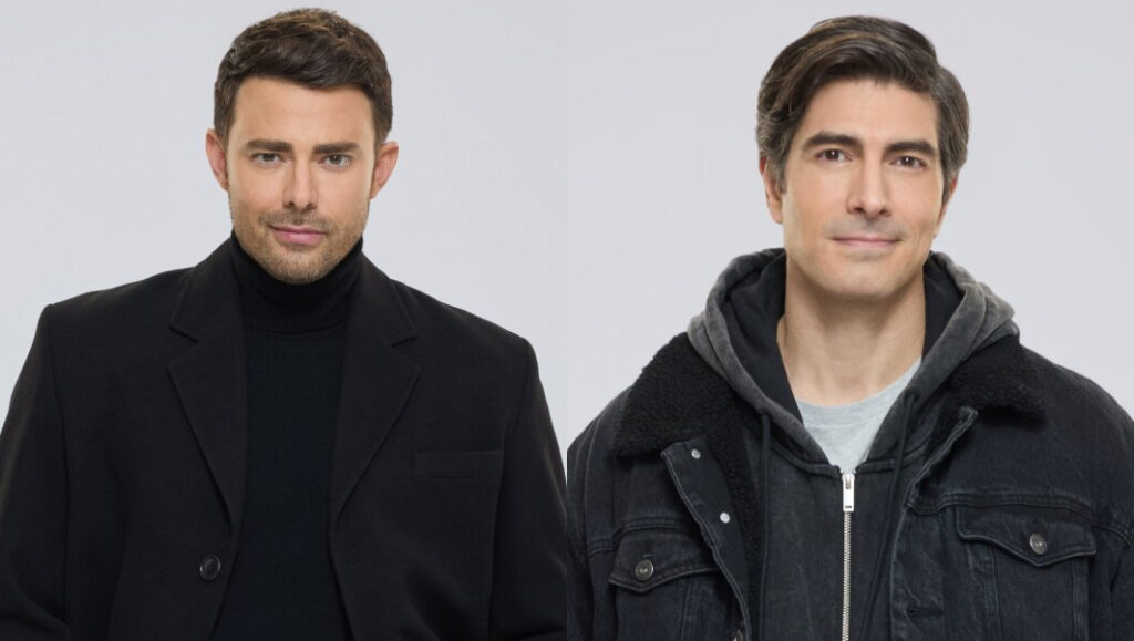 Jonathan Bennett and Brandon Routh