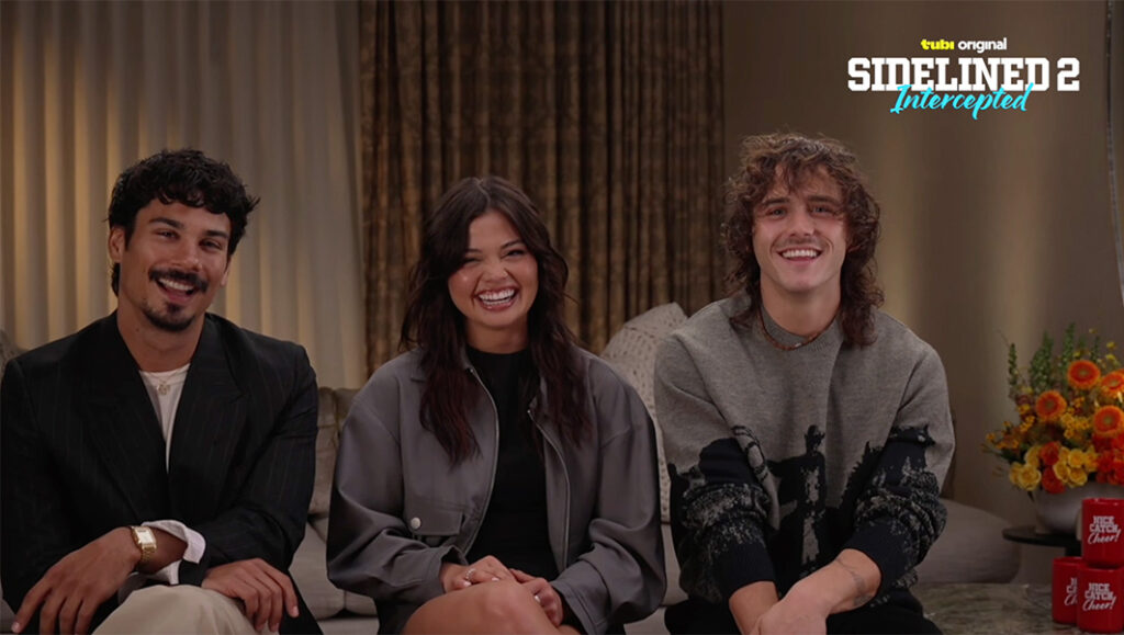 Siena Agudong, Charlie Gillespie, and Drew Ray Tanner