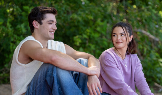 Paris Berelc and Asher Angel