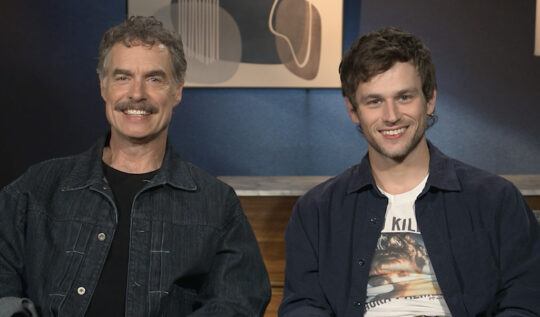 Brandon Flynn and Murray Bartlett