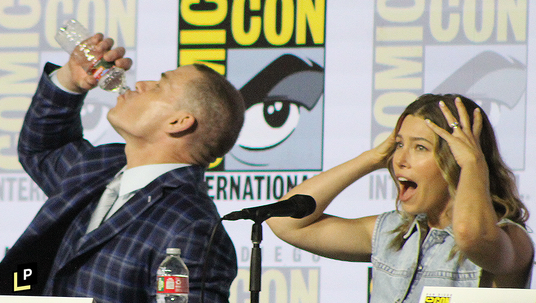 John Cena and Jessica Biel