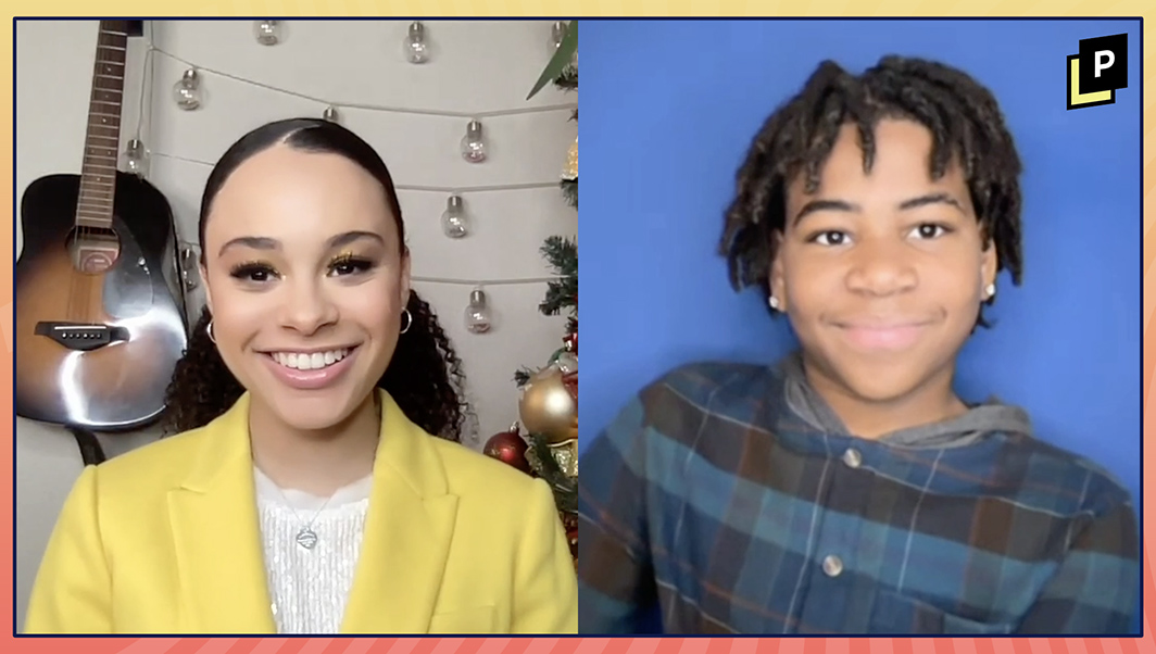 Exclusive Interview: Gabrielle Nevaeh Green and Young Dylan Talk Nickelodeon  NFL Nickmas Game 