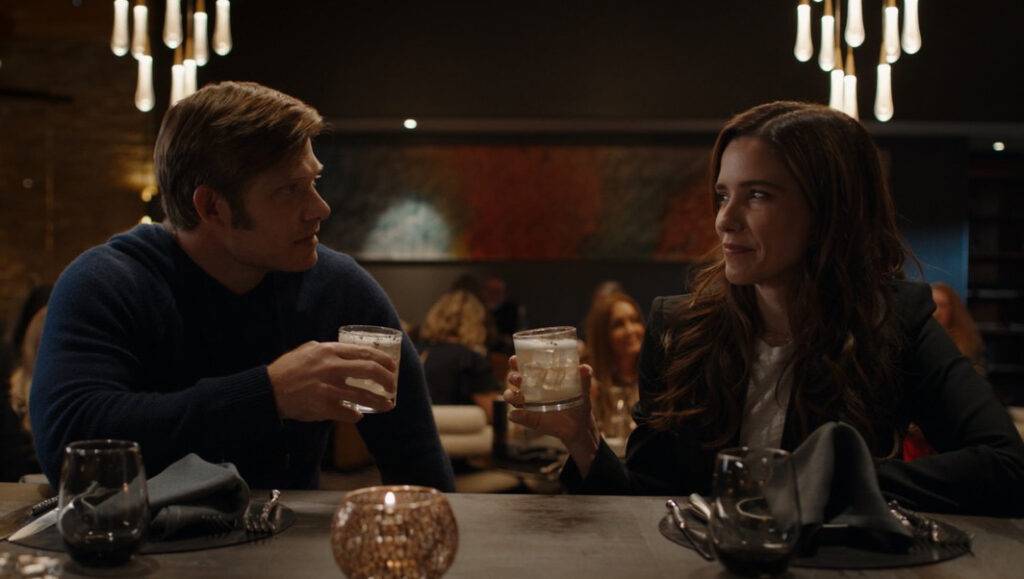 Sophia Bush and Chris Carmack