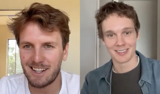 Spencer King and Hunter Doohan