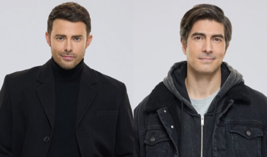 Jonathan Bennett and Brandon Routh