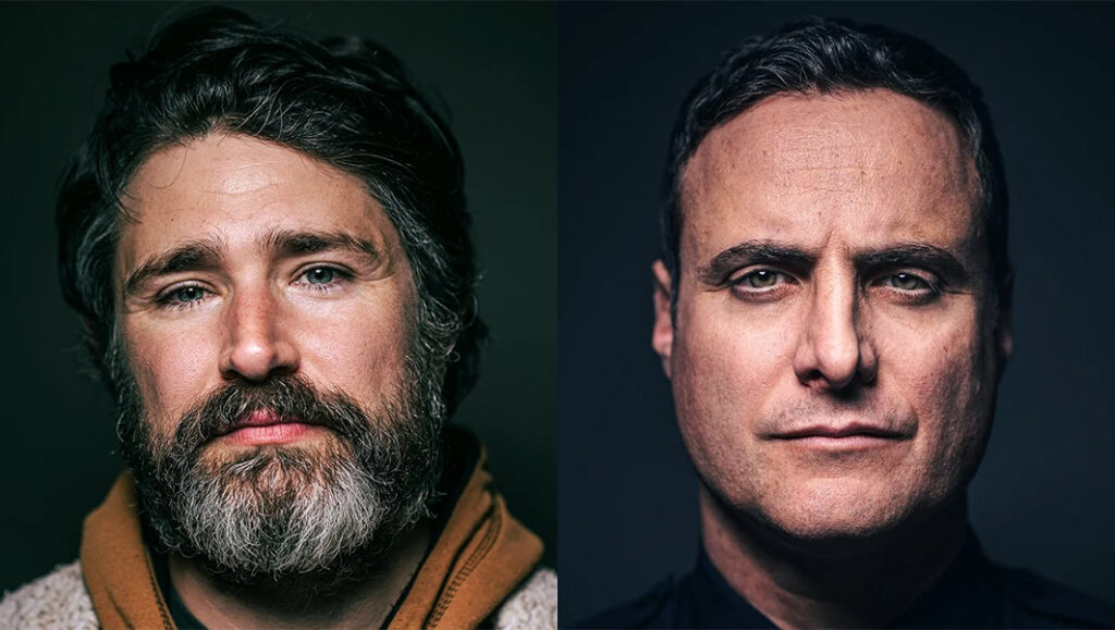 Matt Dallas and Dominic Fumusa