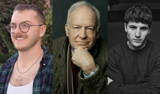Elliot Tuttle, Reed Birney, and Kieron Moore